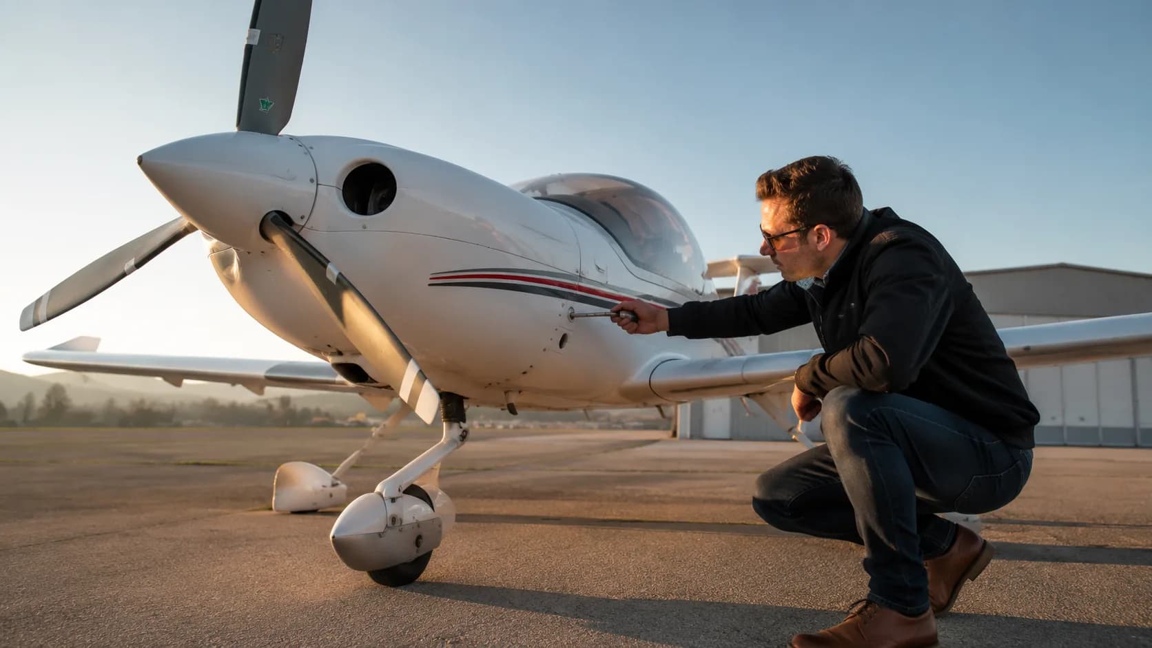 Safety checks and pilot verification process on AvioSharing
